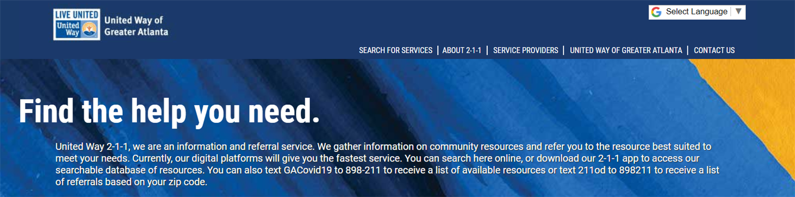 United Way 2-1-1